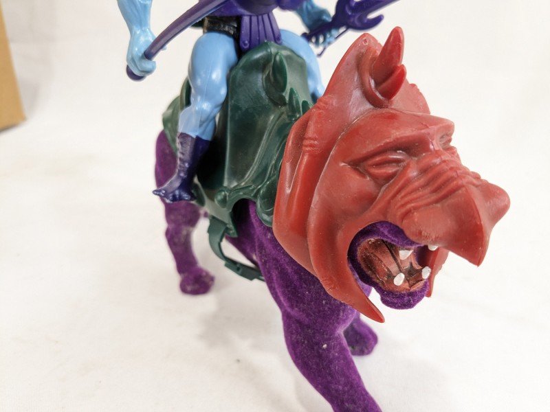 Masters of the universe Skeletor and Panthor