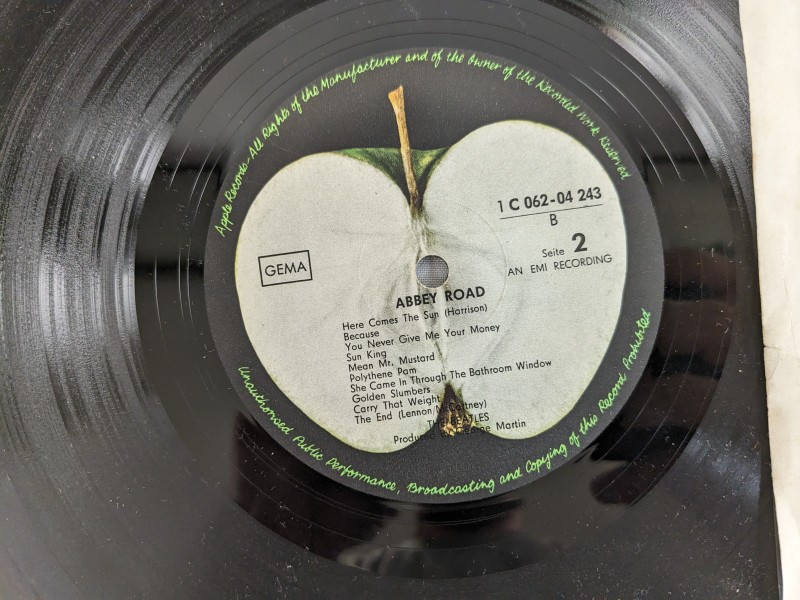 The Beatles - Abbey Road - Apple Records - [1C 062-04 243]