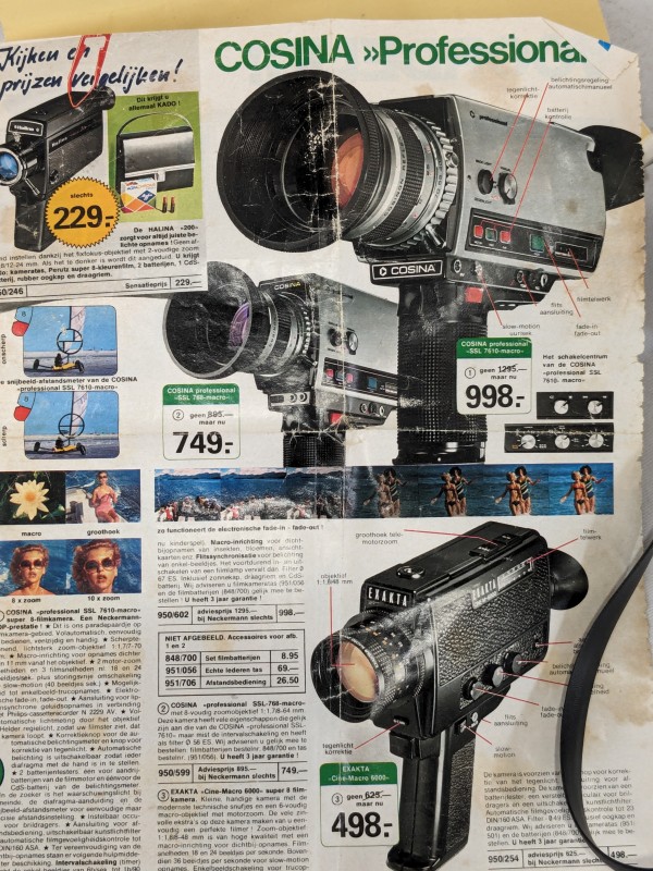 Cosina Professional 7610 [Super 8 camera ]