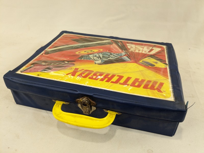 Vintage Matchbox in koffer [48 auto's]