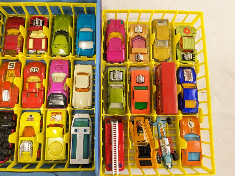 Vintage Matchbox in koffer [48 auto's]