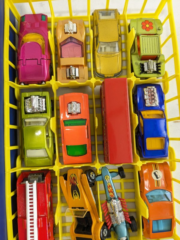 Vintage Matchbox in koffer [48 auto's]