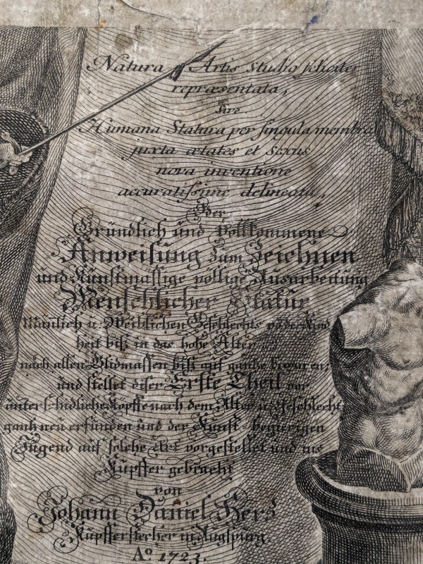 Boek Johann Daniel Herz [1723]