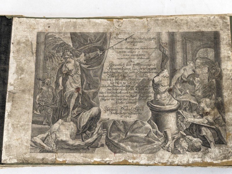 Boek Johann Daniel Herz [1723]