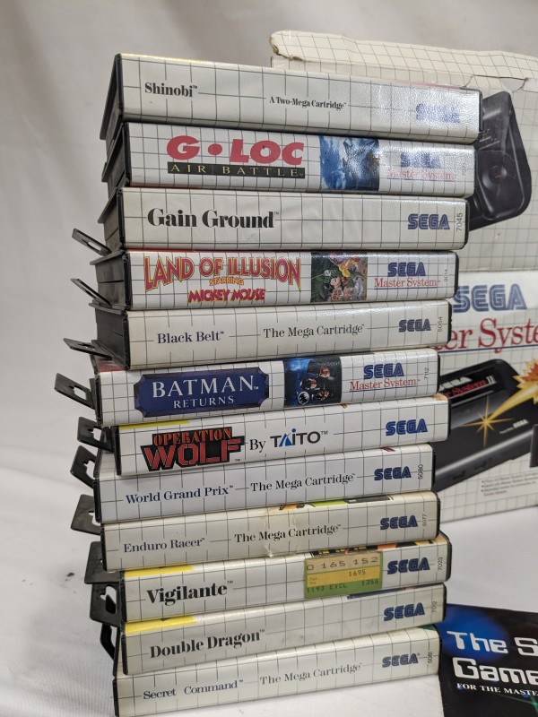 SEGA Master System II [originele verpakking + 13 games]