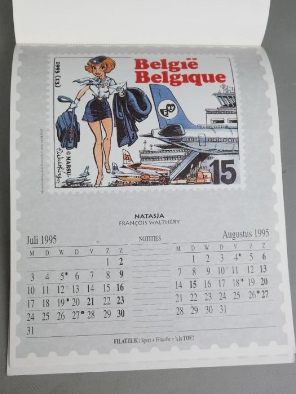 Kalender Nero Marc Sleen 1995