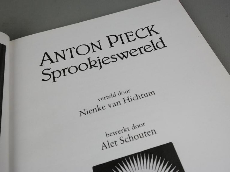 Boek - Anton Piek Sprookjeswereld