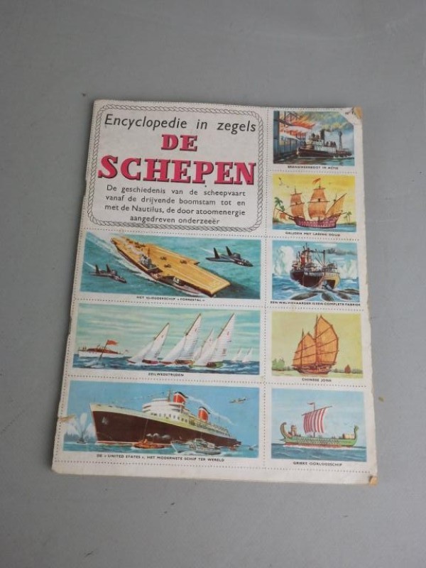 Boek - Encyclopedie in zegels - De schepen