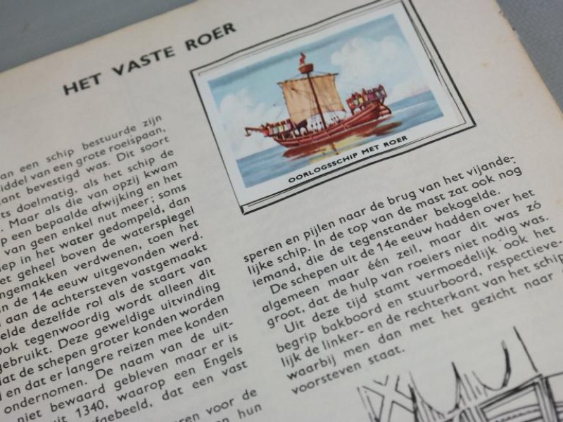 Boek - Encyclopedie in zegels - De schepen