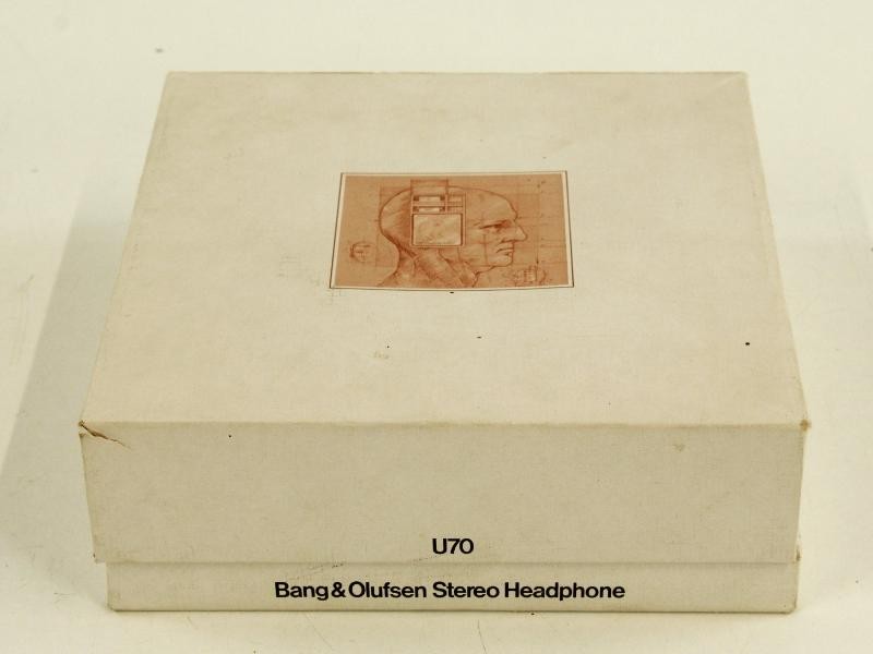 Vintage Bang & Olufsen U70 hoofdtelefoon in de originele doos - 1978 tot 1984