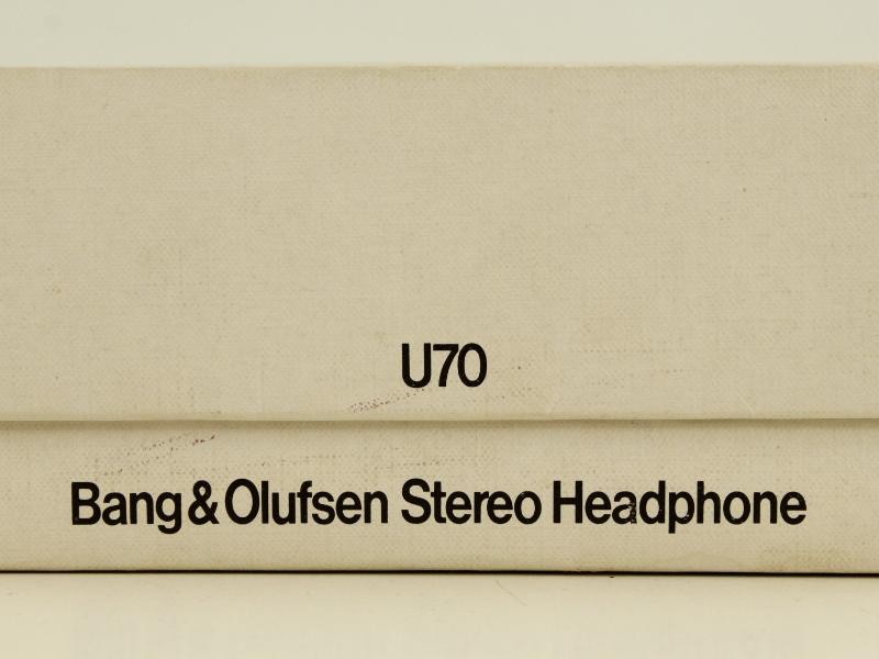 Vintage Bang & Olufsen U70 hoofdtelefoon in de originele doos - 1978 tot 1984
