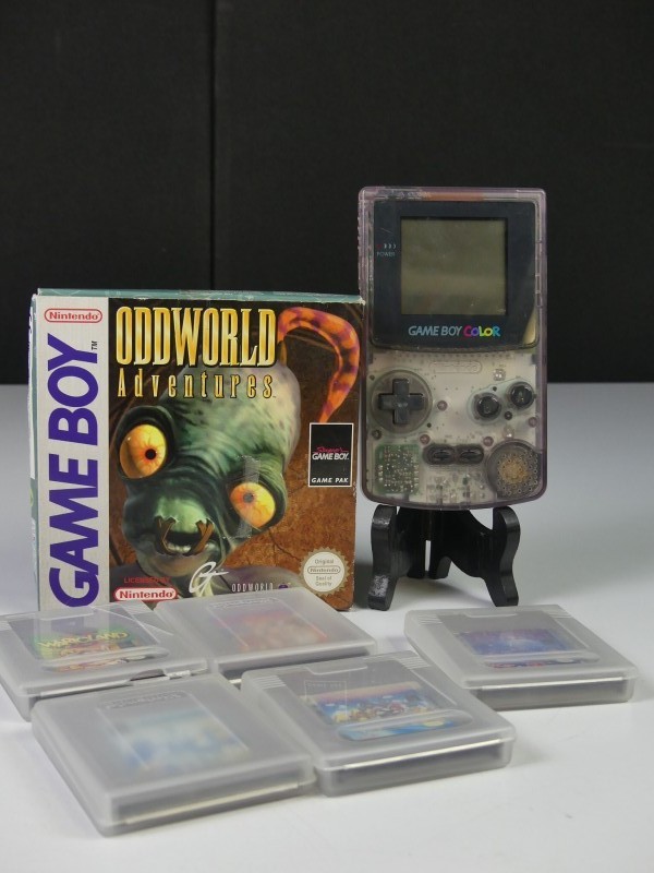 Nintendo Game Boy Color - Transparent + spelletjes