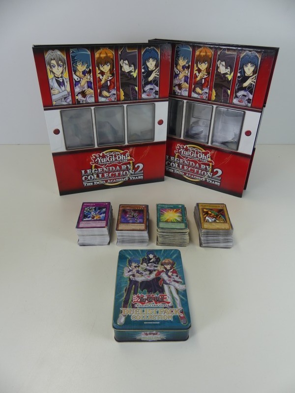 Extreem lot Yu Gi Oh! kaarten + verzamelmappen