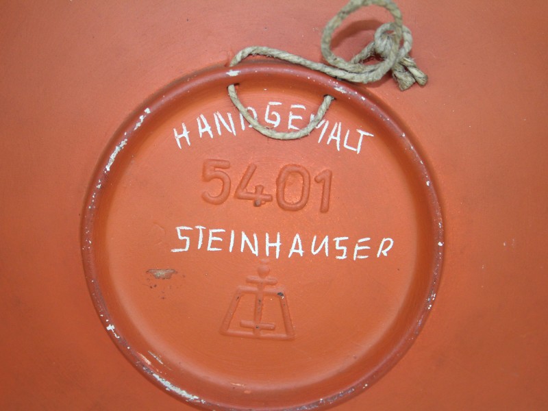 Handgemaakt keramieken wandbord - Steinhauser