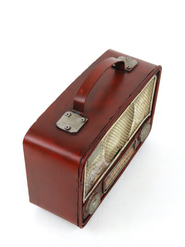 Vintage decoratieve radio