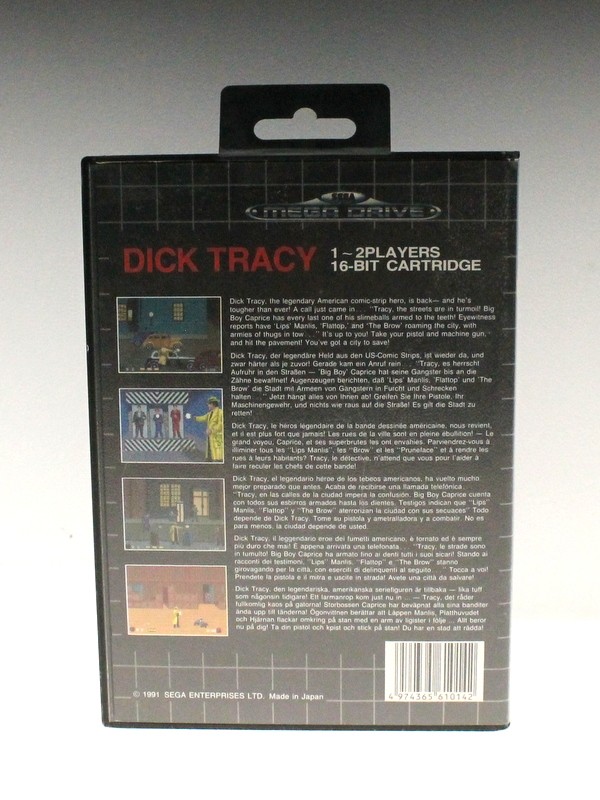 Sega Mega Drive - Dick Tracy