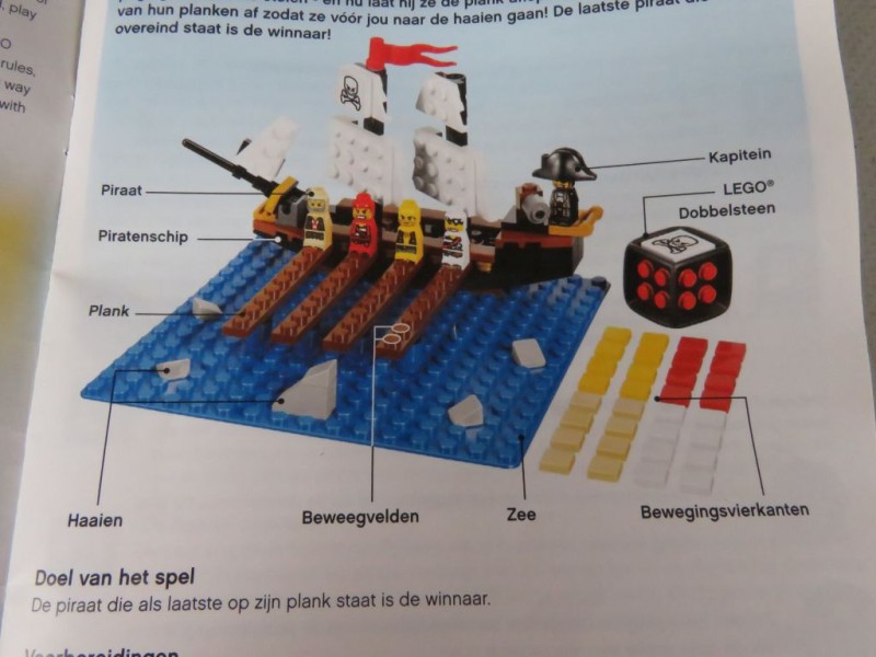 Lego pirate plank 3848