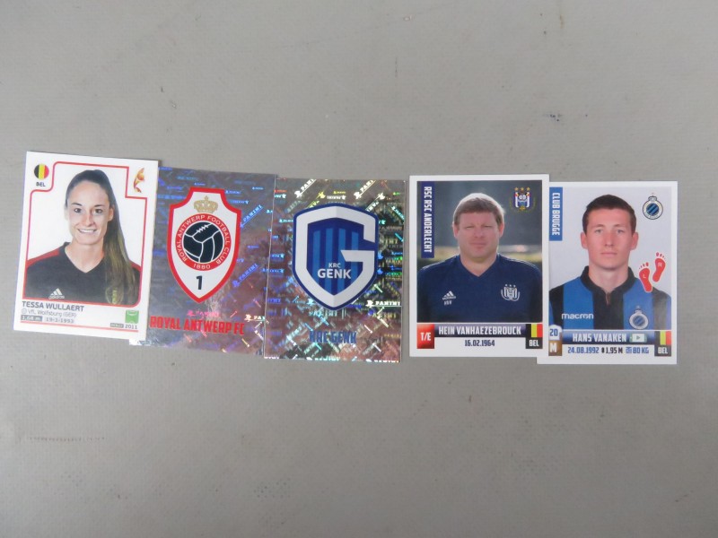 Panini stickers Pro League seizoen 2018-19