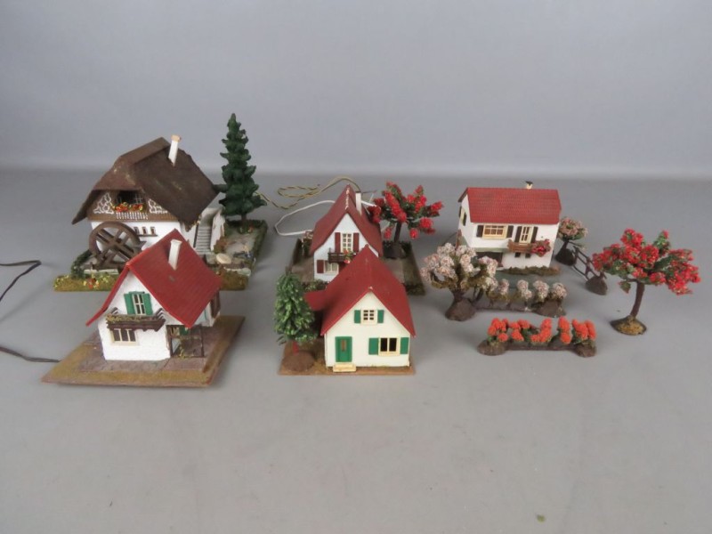 Miniatuur chalets