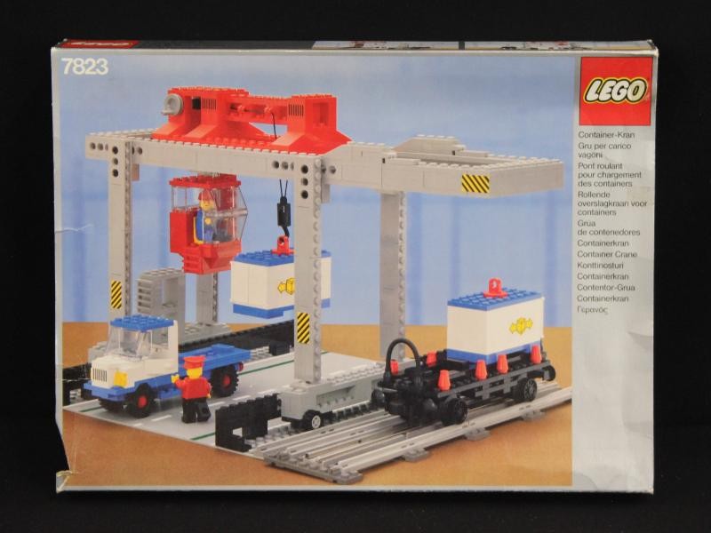 Lego 7823 Container Kraan Depot - 1986