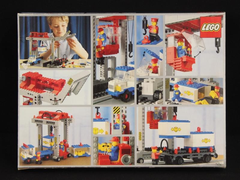 Lego 7823 Container Kraan Depot - 1986