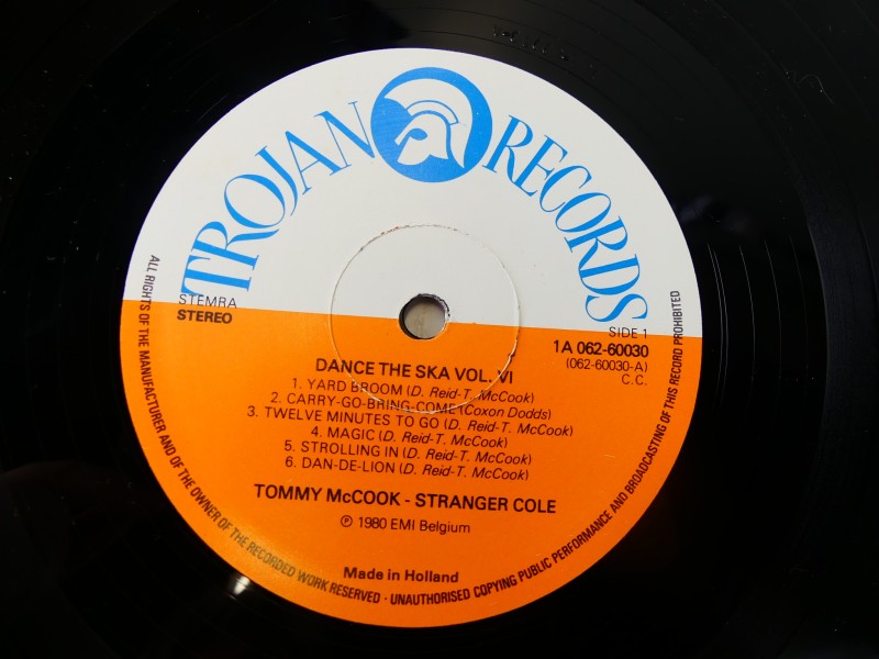 LP - Tommy McCook, Stranger Cole – Dance The Ska Vol. 6