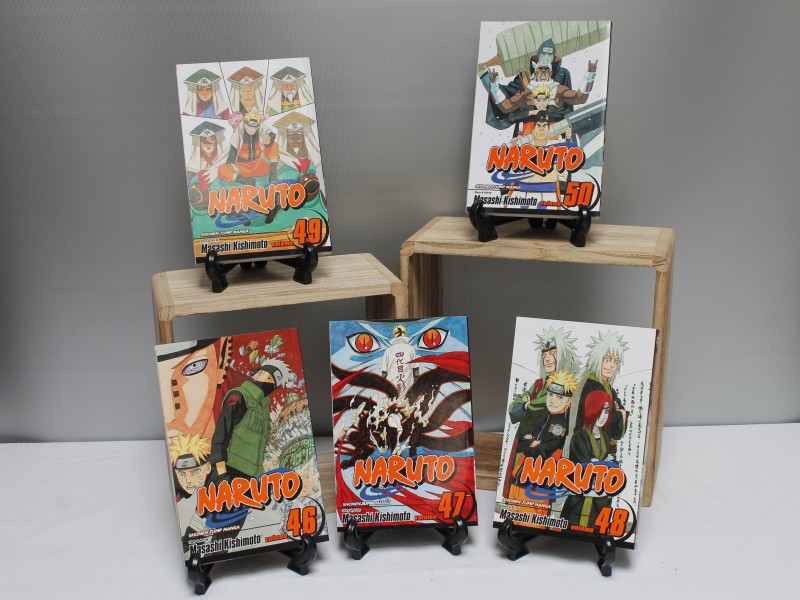 Naruto- Manga- Volume 46 t/m 50 by  Masashi Kishimoto (Art. 919)