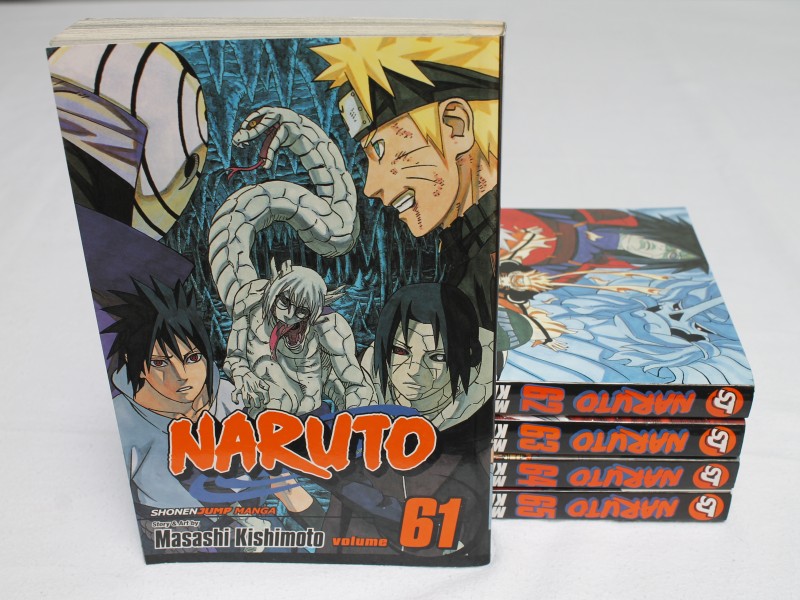 Naruto- Manga- Volume 61 t/m 65 by  Masashi Kishimoto (Art. 929)