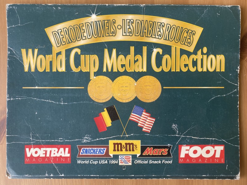 World Cup 1994 Medaille Collectie - De Rode Duivels