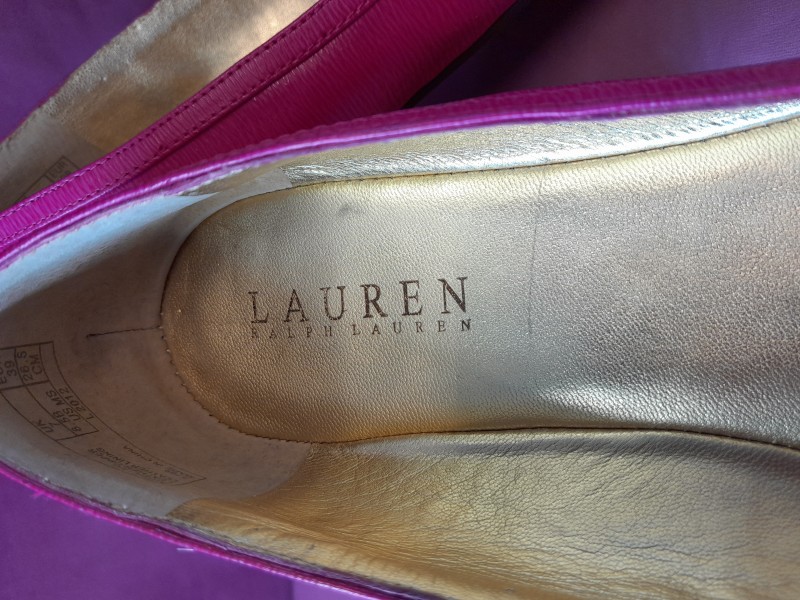 Fucsia ballerina's Ralph Lauren