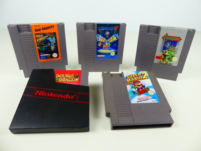 Nintendo NES spelletjes