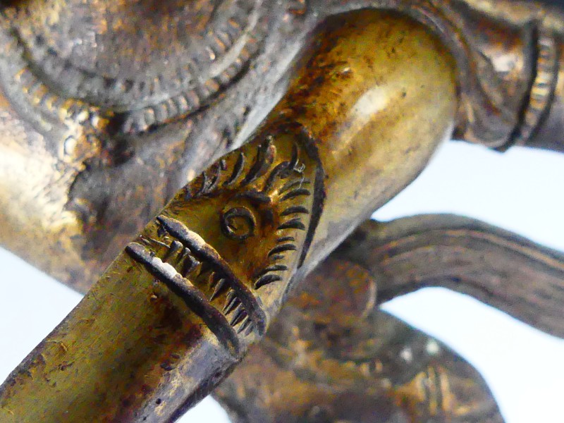 Bronzen beeld dansende Shiva