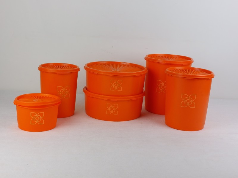 Tupperware oranje