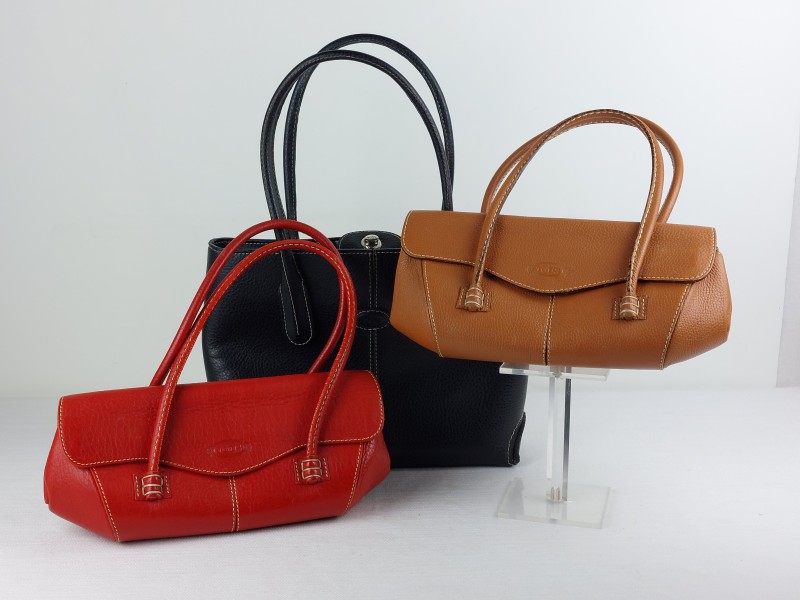 Trio handtassen Tod's