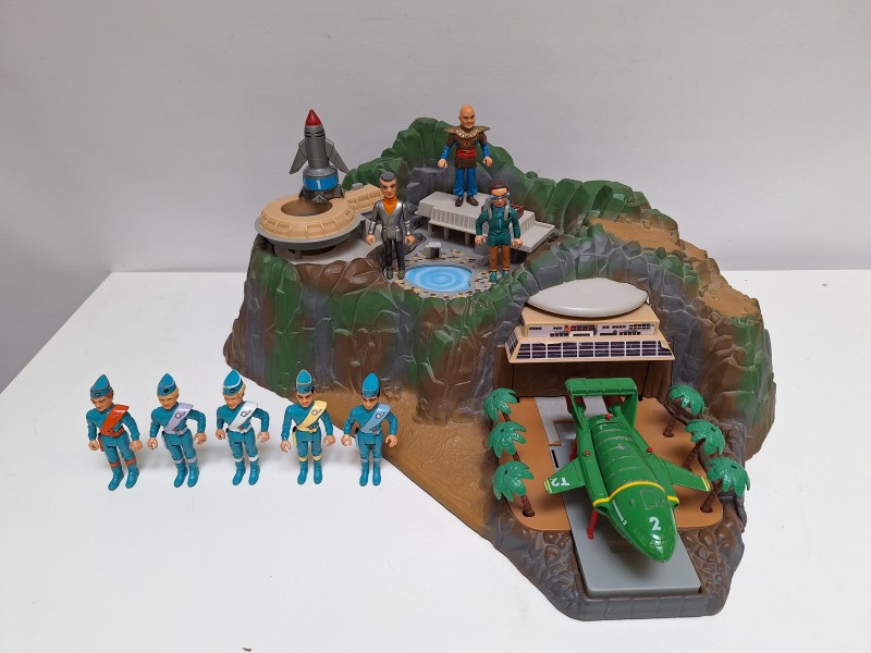 Speelset in doos van Thunderbirds - Matchbox