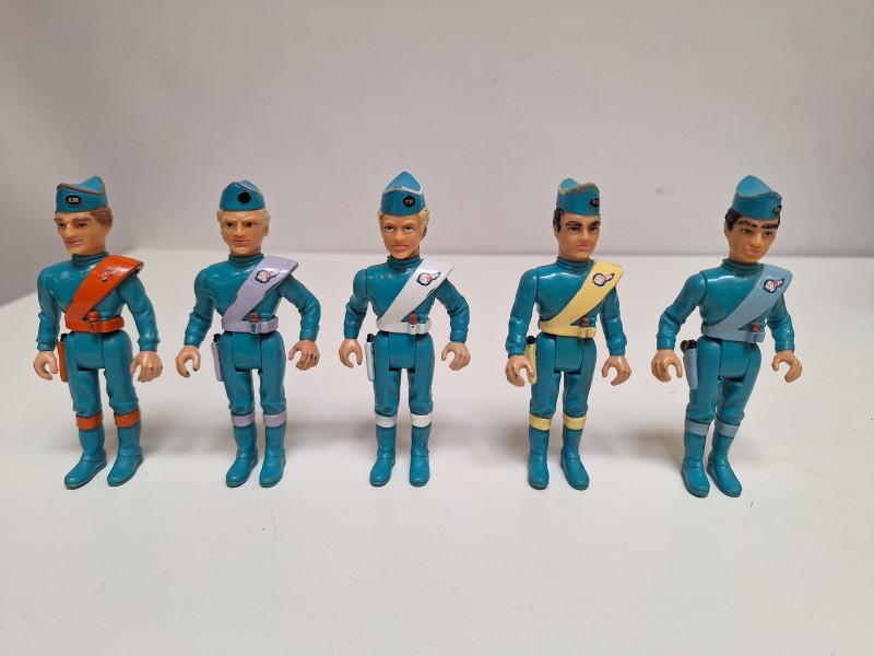 Speelset in doos van Thunderbirds - Matchbox