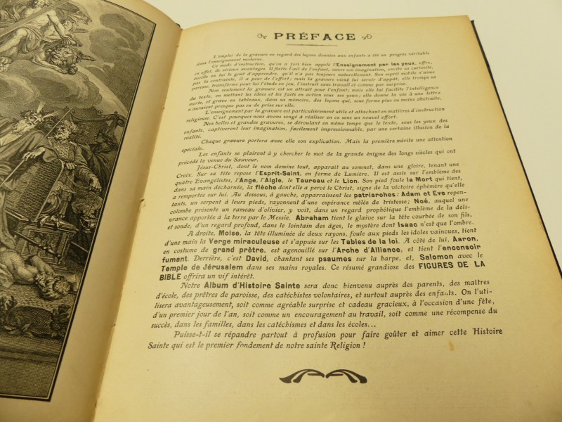 Antiquariaat - L. Jaud - ‎Grande Histoire Sainte en leçons et en images - 1909