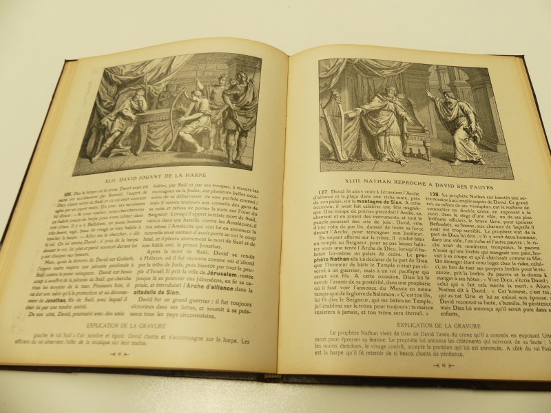 Antiquariaat - L. Jaud - ‎Grande Histoire Sainte en leçons et en images - 1909