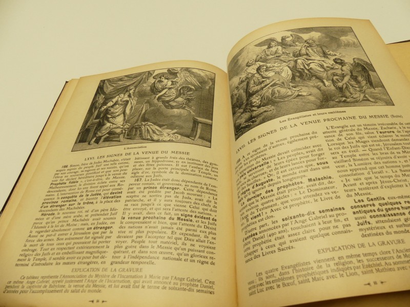 Antiquariaat - L. Jaud - ‎Grande Histoire Sainte en leçons et en images - 1909