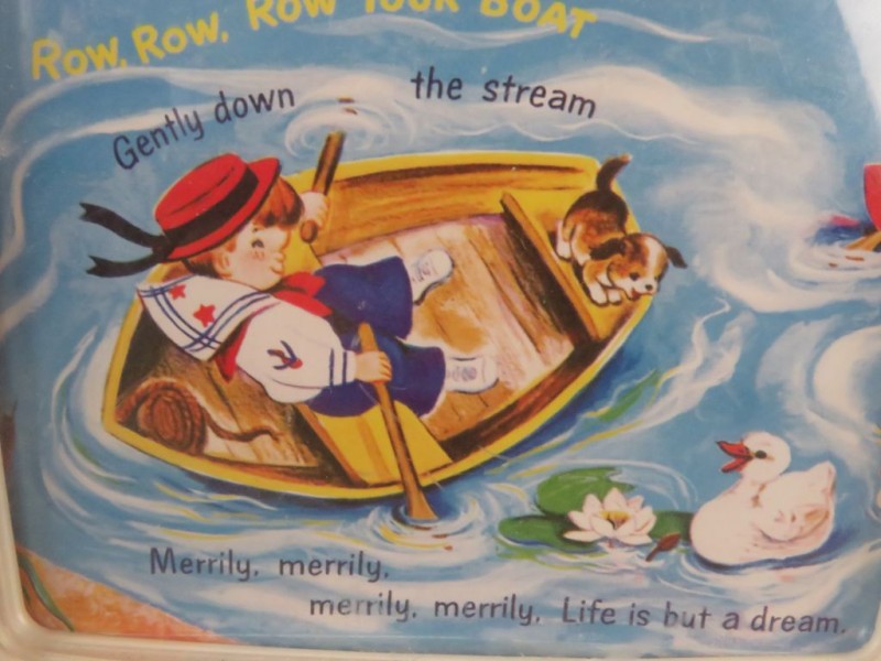 Fisher Price - Muzikale televisie (London Bridge en Row, Row, Row Your Boat) engels (getest en werkt)