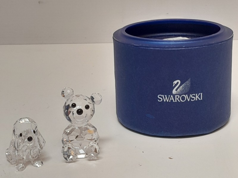 2 Swarovski beeldjes