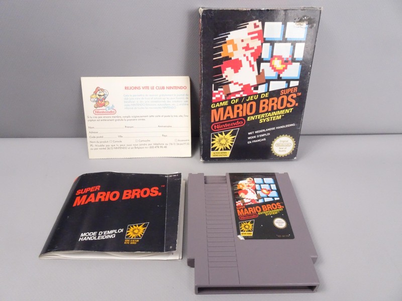 Super Mario Bros NES game (compleet)