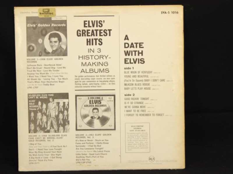 Reeks van 6 lp's - Elvis Presley