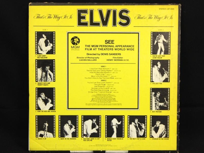 Reeks van 6 lp's - Elvis Presley