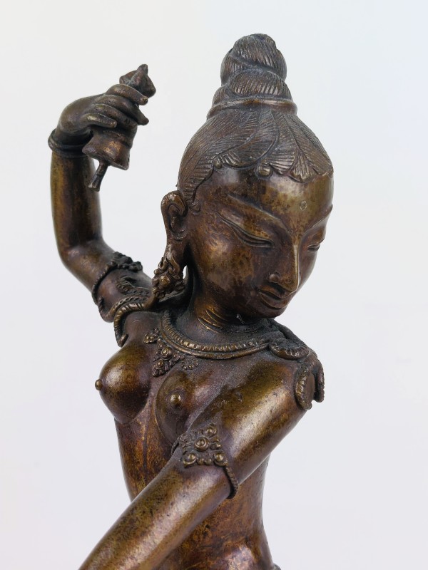 Bronzen Nepalees Parvati beeldje