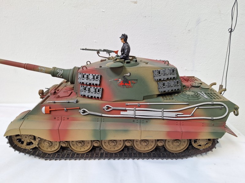 King Tiger tank - schaalmodel - radio-gecontroleerd - Tamiya