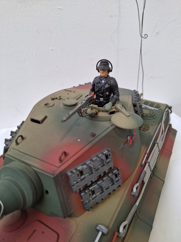 King Tiger tank - schaalmodel - radio-gecontroleerd - Tamiya