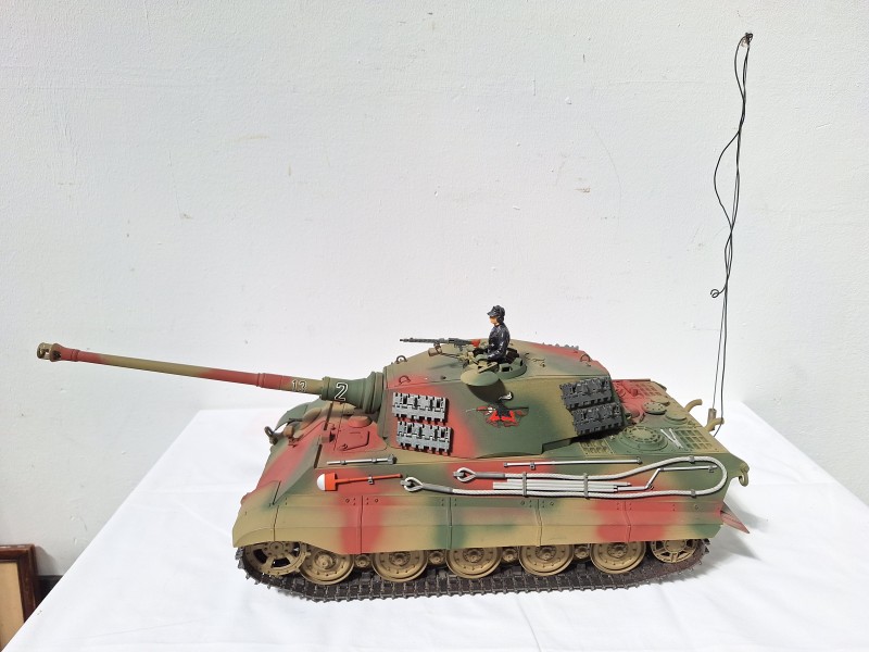 King Tiger tank - schaalmodel - radio-gecontroleerd - Tamiya