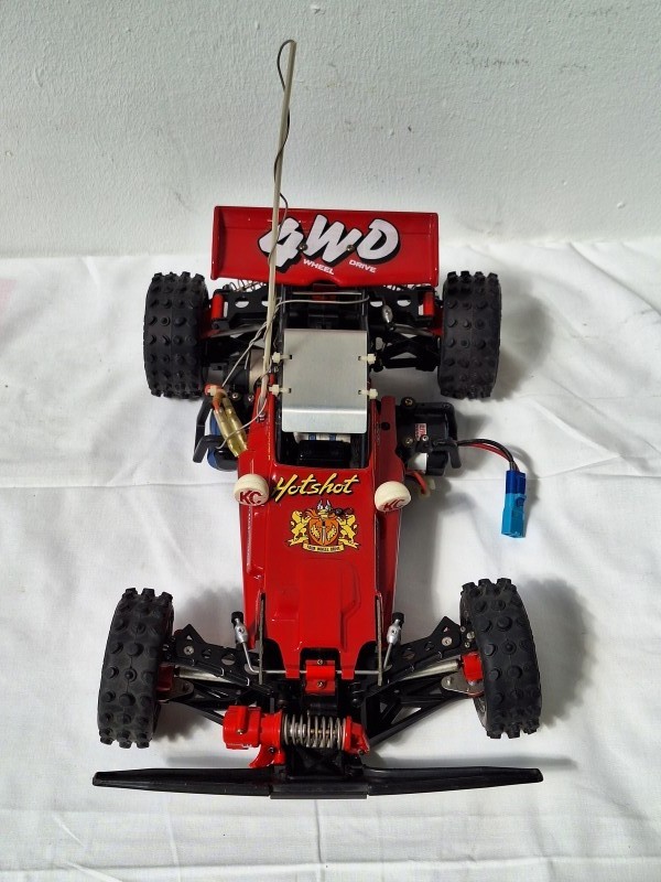 4WD Off Road Racer: Hotshot - schaalmodel - radio-gecontroleerd - Tamiya