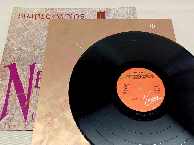 2 Lp’s Simple Minds